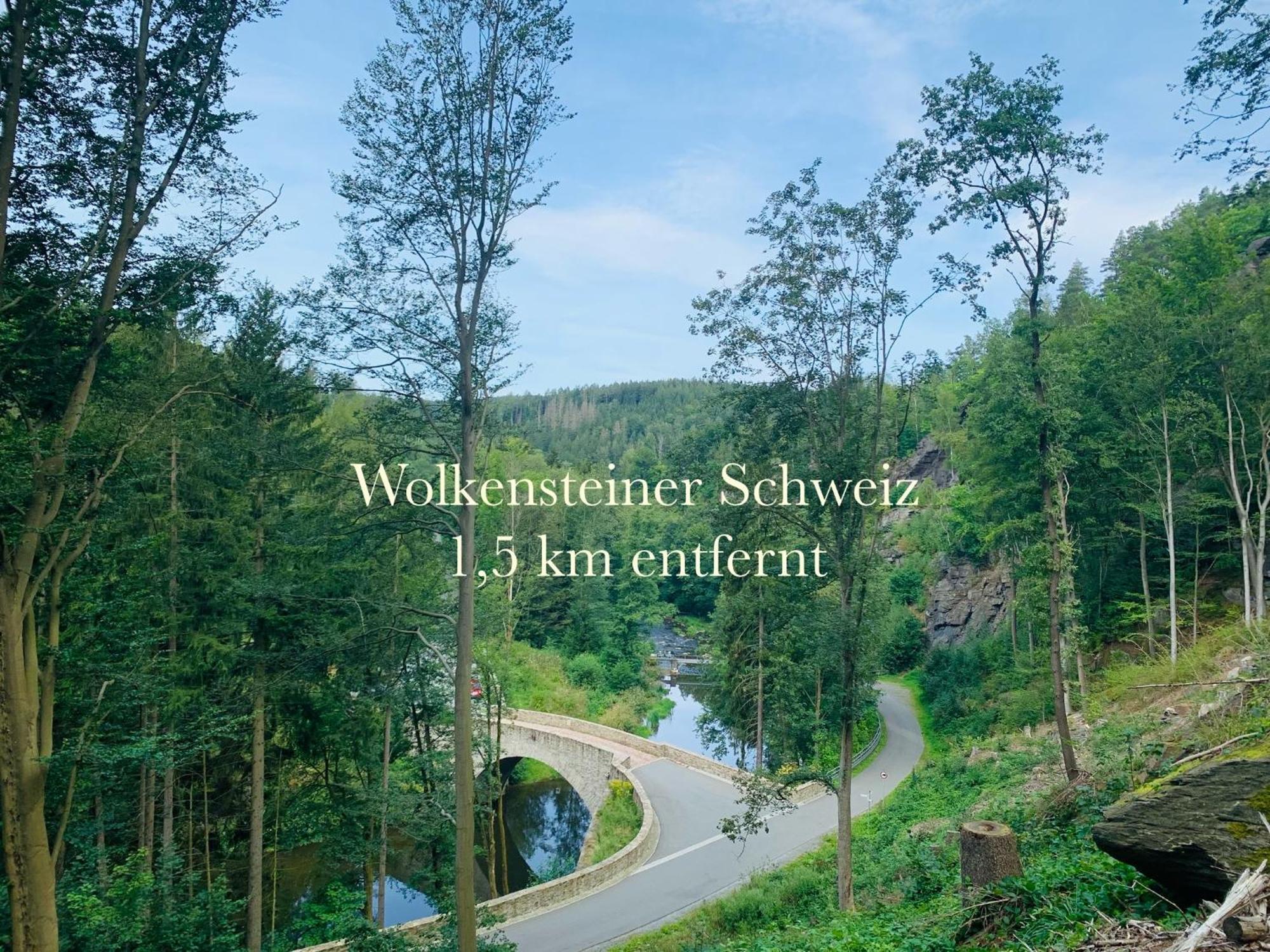 Am Schloss Wolkenstein, 75M2, 2Br, Babybett Exterior foto
